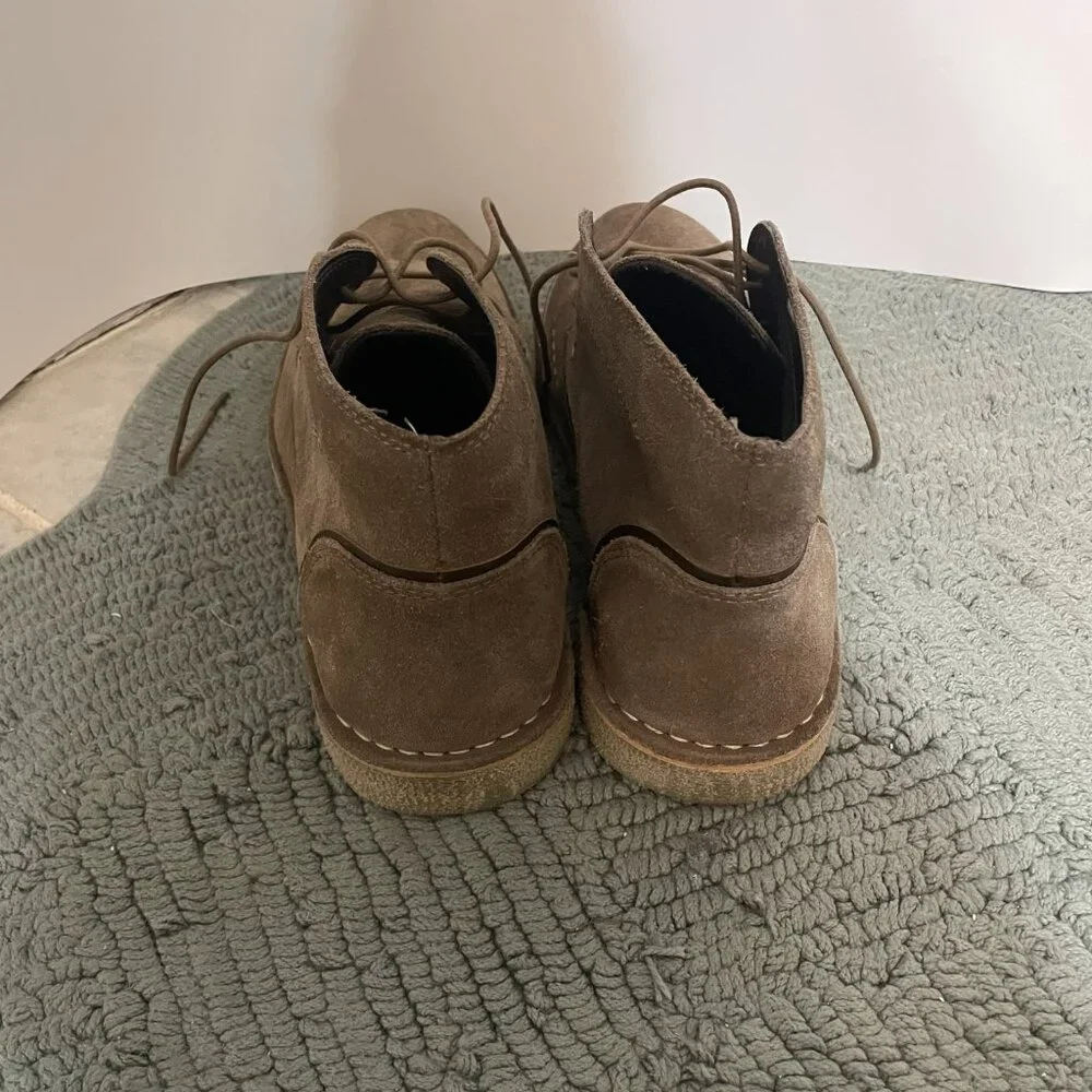 Reaction Kenneth Cole Desert Sun Walnut Suede Mens Size 8 M - Picture 4 of 6